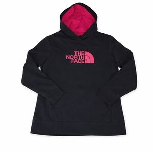 The North Face Black and Pink Hoodie